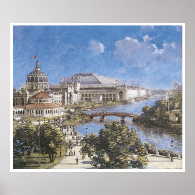 Póster Chicago Columbian Exposition, 1894 (Frente)