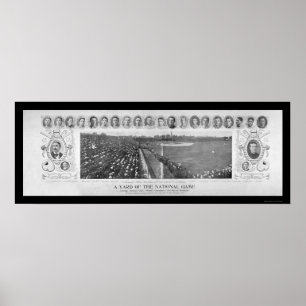 Poster Chicago Cubs Baseball Champions Foto 1907