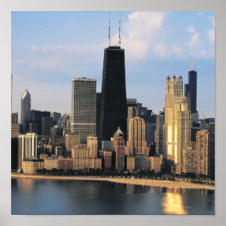 Poster Chicago da Lake Shore Drive