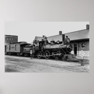 Póster CHICAGO e FLUXO FERROVIÁRIO DO NORTE