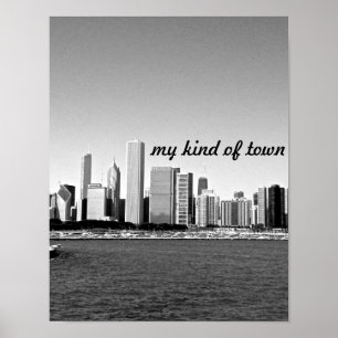 Póster Chicago é meu tipo da cidade