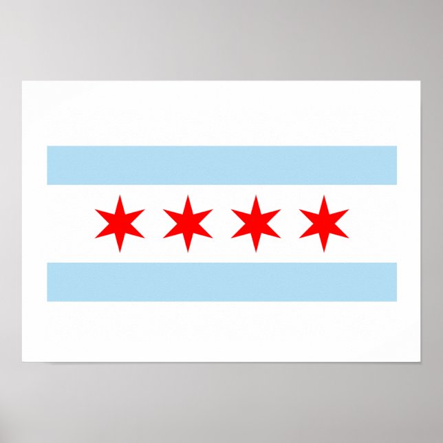 Poster Chicago, Illinois (Frente)