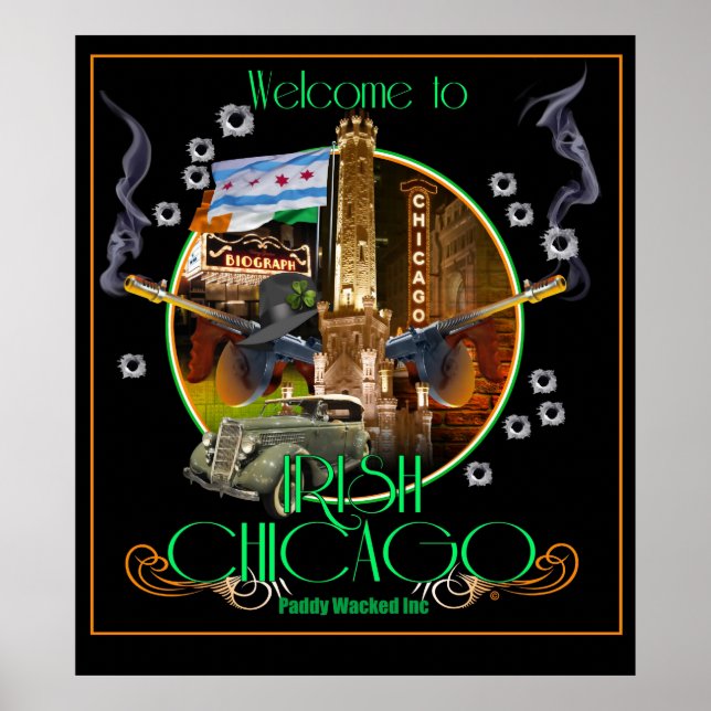 Poster Chicago Irish 1920 (Frente)