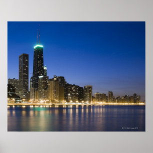 Póster Chicago Lakefront