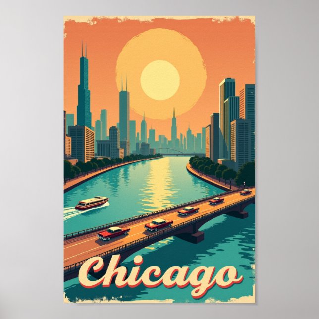 Poster Chicago – Orla Antiga (Frente)