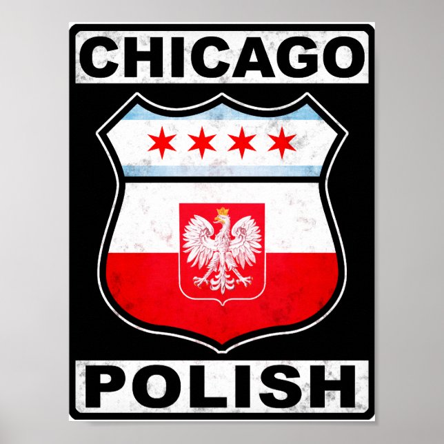 Poster Chicago Polonês Americano (Frente)