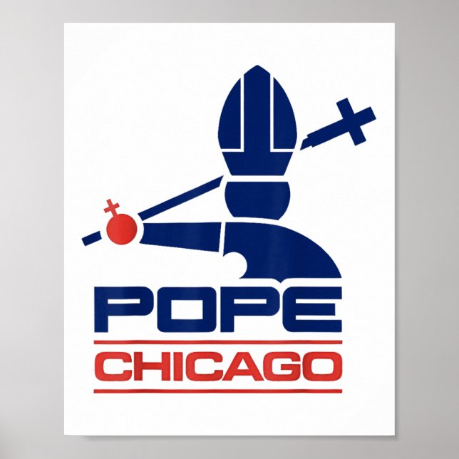 Poster Chicago Pope Leo (Frente)