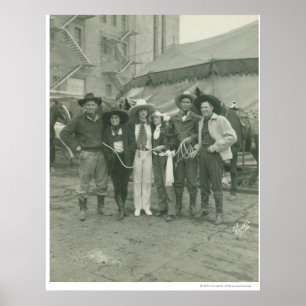 Póster Chicago Rodeo, 1929.