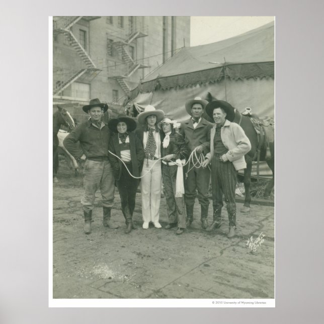 Póster Chicago Rodeo, 1929. (Frente)