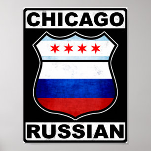 Póster Chicago Russo Americano