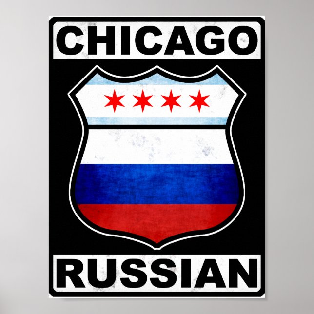 Póster Chicago Russo Americano (Frente)