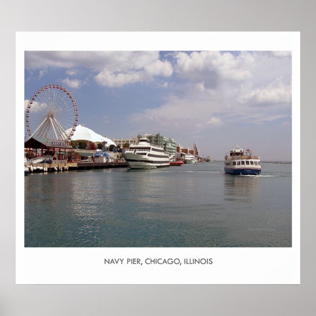 Póster CHICAGO - Uma visão do Cais do Marinho (Frente)