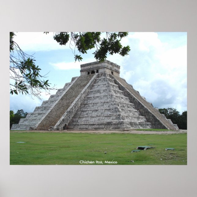 Póster Chichen Itza, México (Frente)