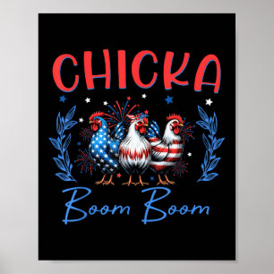 Poster Chicka Chicken Boom Pregnancy Freedom Indepen