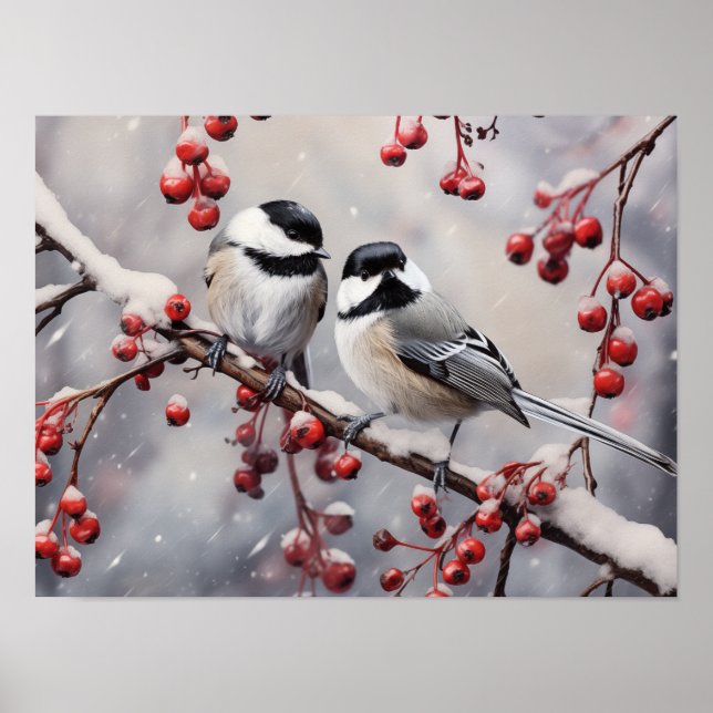 Poster Chickadees (Frente)
