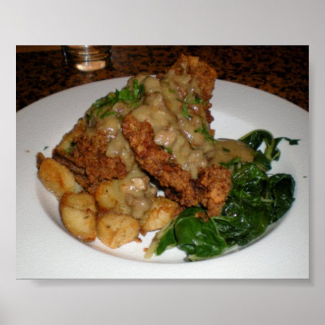 Poster Chicken Fried Steak! (Frente)