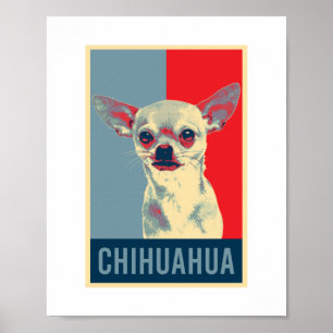 Poster Chihuahua Dog Pop Art