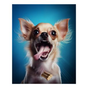 Póster Chihuahua Em Ação