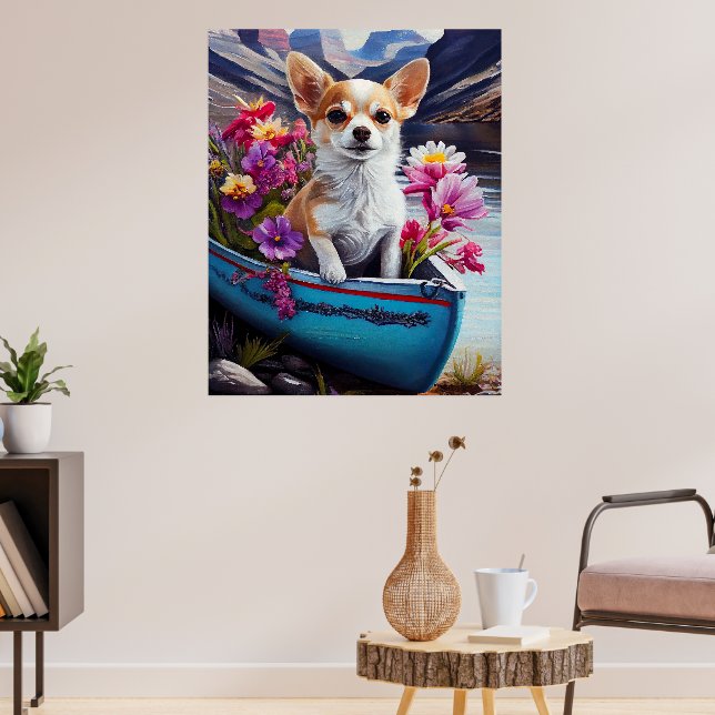 Poster Chihuahua em um remo: Uma aventura cética (Sala de Estar 3)