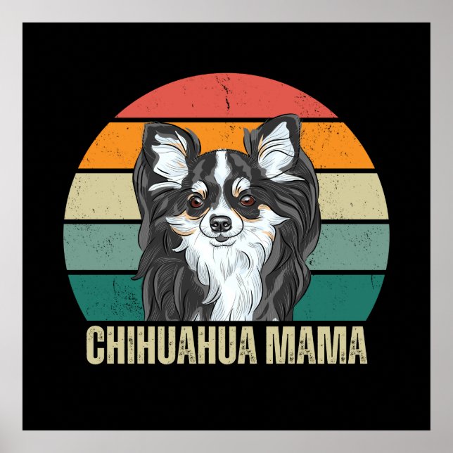 Poster Chihuahua Lover Gift, Cute Chihuahua (Frente)