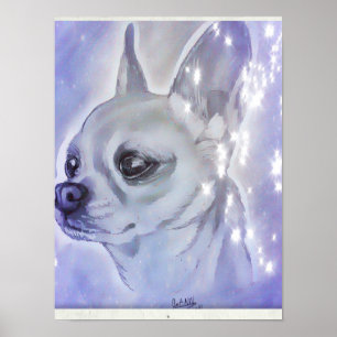 Poster Chihuahua por Carol Zeock