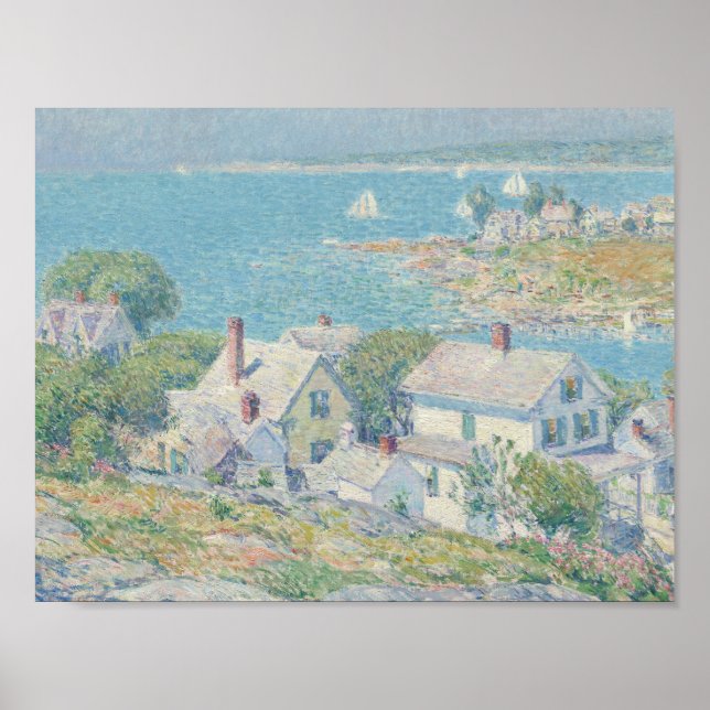 Poster Childe Hassam - Cabeça de Nova Inglaterra (Frente)