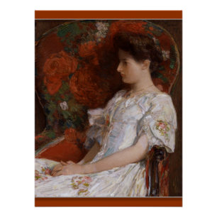 Póster Childe Hassam o poster da cadeira CC0409 do