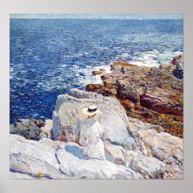 Póster Childe Hassam The South Ledges, Appledore (Frente)