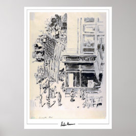 Poster Childe Hassam Zedign Cartaz de Arte #341-2