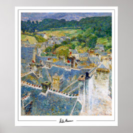 Poster Childe Hassam Zedign Cartaz de Arte #402-2