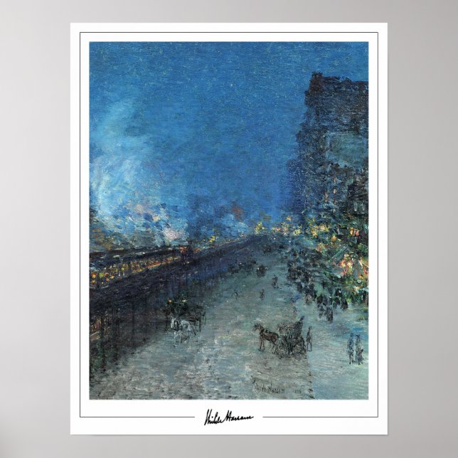 Poster Childe Hassam Zedign Cartaz de Arte #437-2 (Frente)