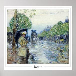 Poster Childe Hassam Zedign Cartaz de Arte #448-2