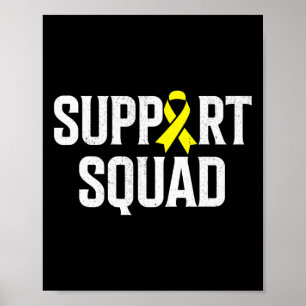 Poster Childho de Suporte ao Cancer de Infância Filha Dou