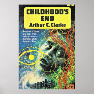 Poster Childhoods End Arthur C Clarke