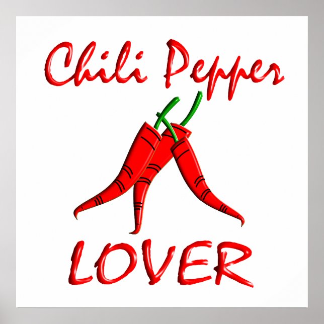 Póster Chili Pepper Lover (Frente)