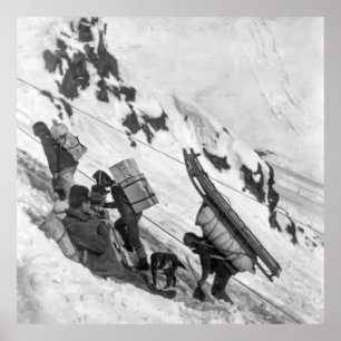 Poster Chilkoot Pass - Yukon Dourado Rush 1898