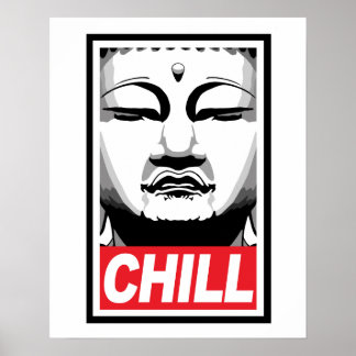 Poster Chill Buddha