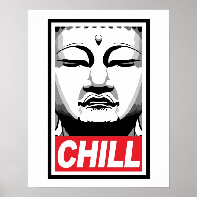 Poster Chill Buddha (Frente)