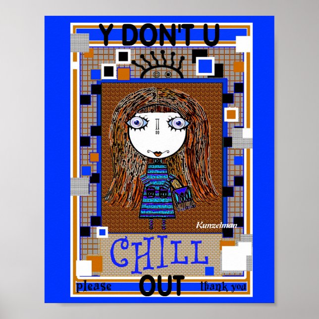 Poster CHILL HBM (Frente)