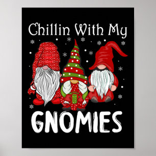 Poster Chillin Com Os Meus Gnomos Da Família Pamajas De N