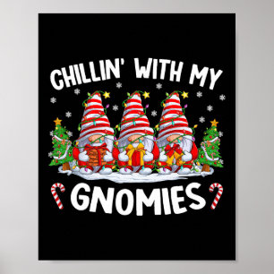 Poster Chillin Com Os Meus Gnomos Que Correspondem Ao Nat