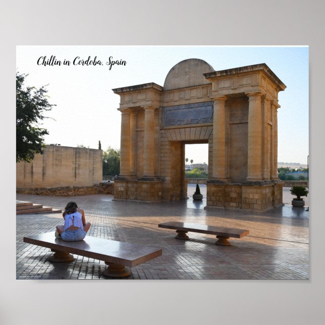 Poster Chillin em Córdoba, Espanha (Frente)
