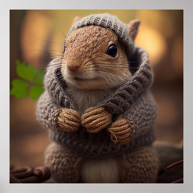 Poster Chilly Squirrel (Frente)