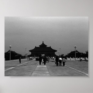 Poster China Antiga Pekin portão da cidade proibida