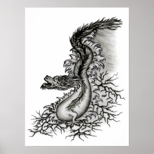 Póster China-Drache