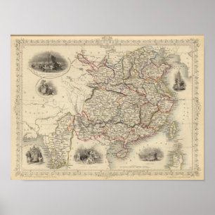 Póster China e Burmah