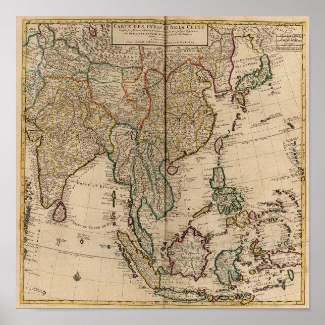 Póster China e Índia (Frente)