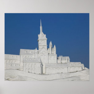 Póster CHINA, Heilongjiang Province, Haerbin (Harbin). 3