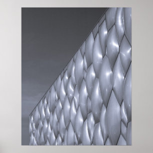 Póster China, Pequim. Centro Nacional de Natação