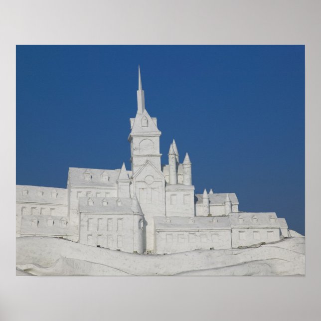 Póster CHINA, Província de Heilongjiang, Haerbin (Harbin) (Frente)